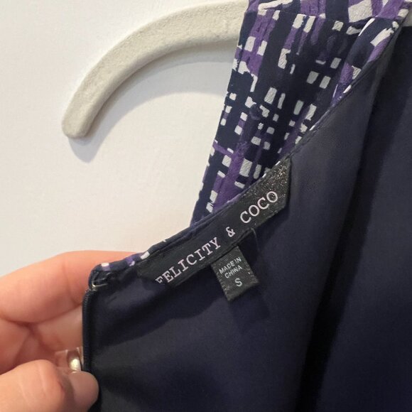 Felicity + Coco Purple Dress - Picture 4 of 4